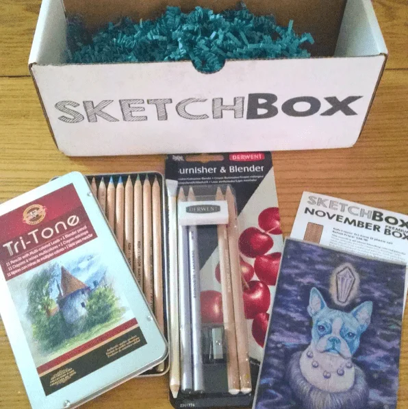 My first sketchbox