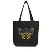 Death’s Head Moth Canvas Tote Bag