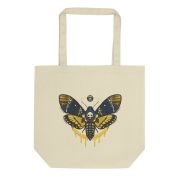 Death’s Head Moth Canvas Tote Bag