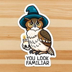 you-look-familiar-owl-wizard-halloween-sticker-feature_ryanne-levin-art