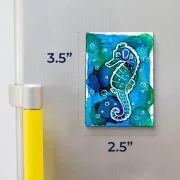 seahorse-Magnet-painted-on-fridge-size-ryanne-levin-art