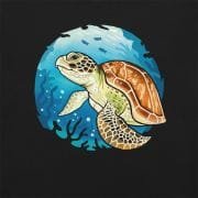 Green-sea-turtle-shirt-detail-texture_ryanne-levin-art