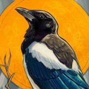 Luck of the Magpie Print