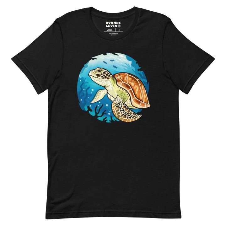 Green Sea Turtle T-shirt – Ryanne Levin