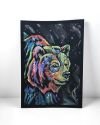 Aurora Borealis Grizzly Bear