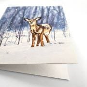 deer-in-snowy-forest-hand-painted-christmas-card-details2_ryanne-levin-art