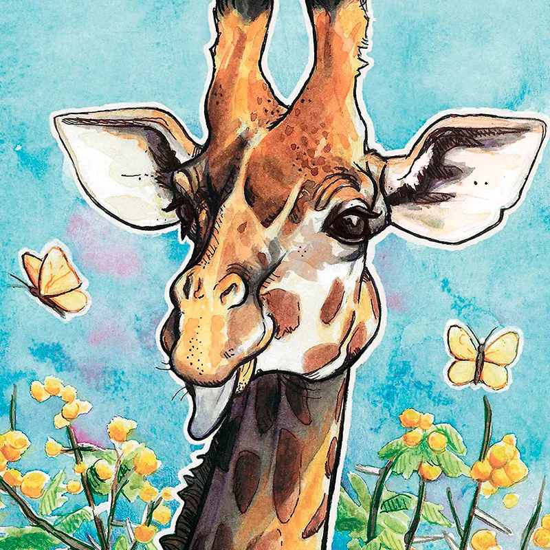 giraffe-spring-acacias-print-detail-view_ryanne-levin-art