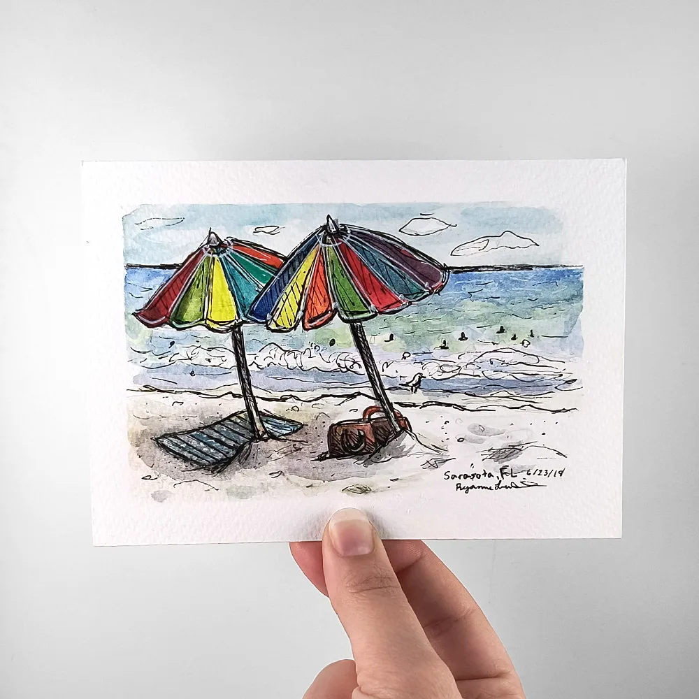 sarasota-beach-florida-postcard-hand_ryanne-levin-art