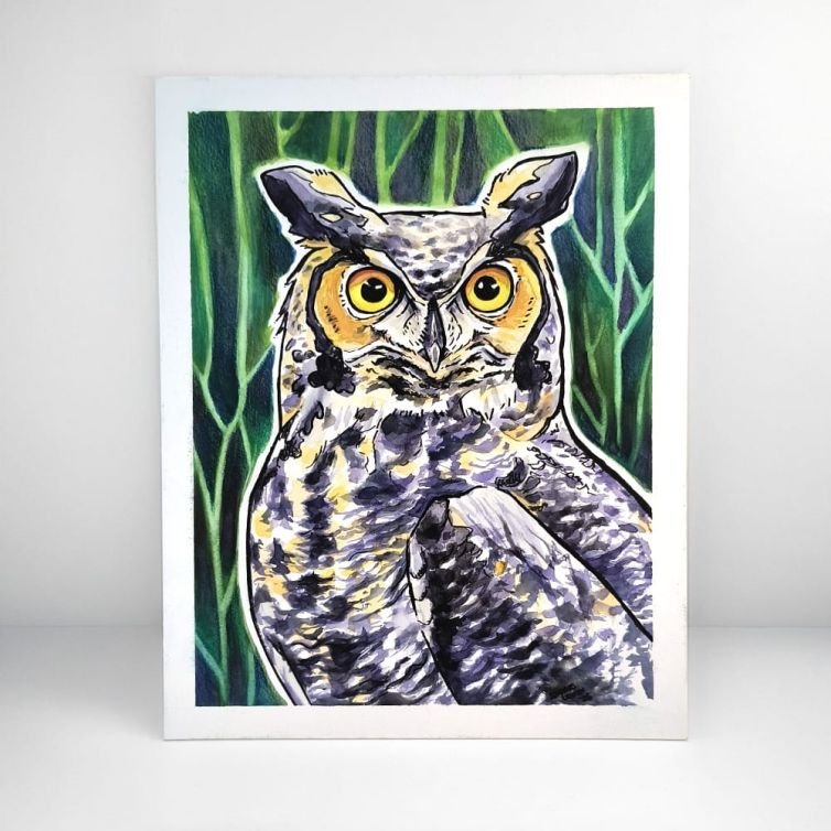 The Great Horned Owl