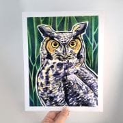 the-great-horned-owl-watercolor-artwork_size_8x10_Ryanne-Levin-Art