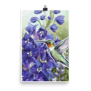 hummingbird-delphiniums-artwork-print-preview-main_ryanne-levin-art